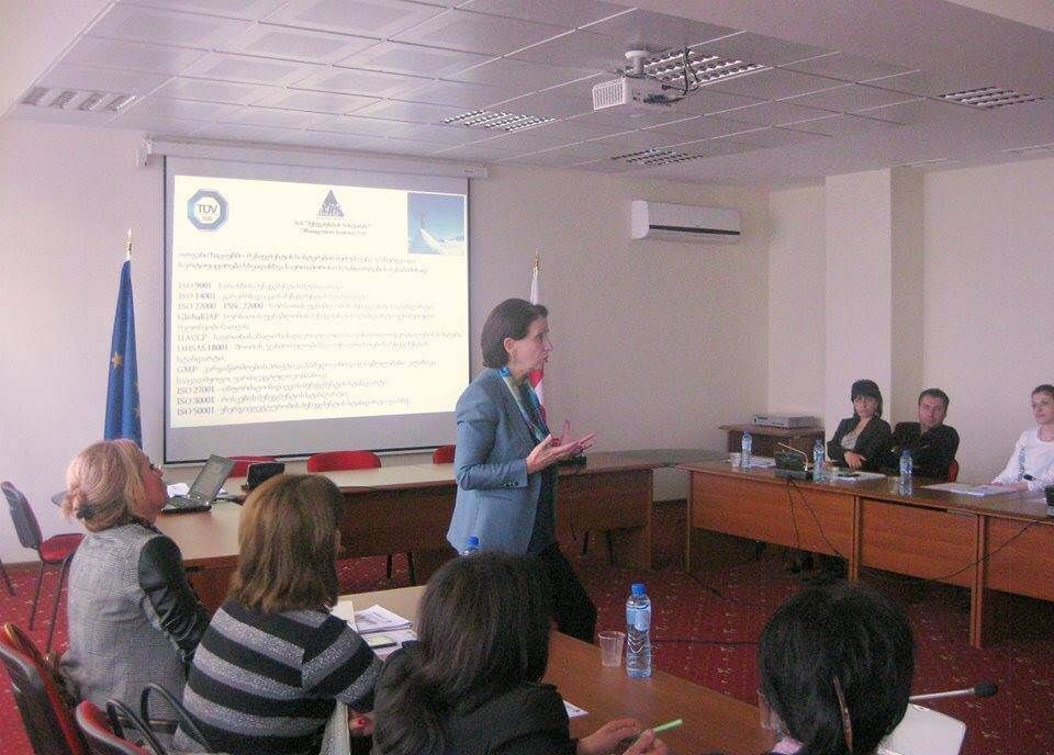 Training on sanitary hygiene issues